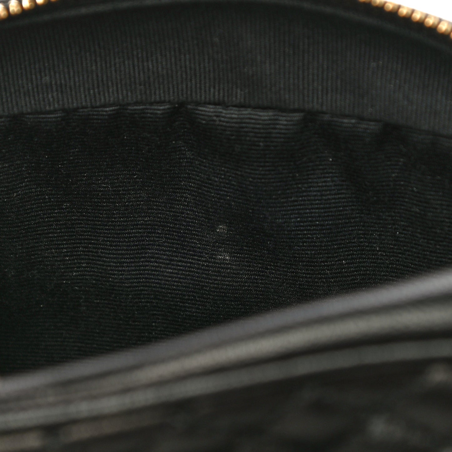 Lambskin Quilted Victoire Camera Bag Black