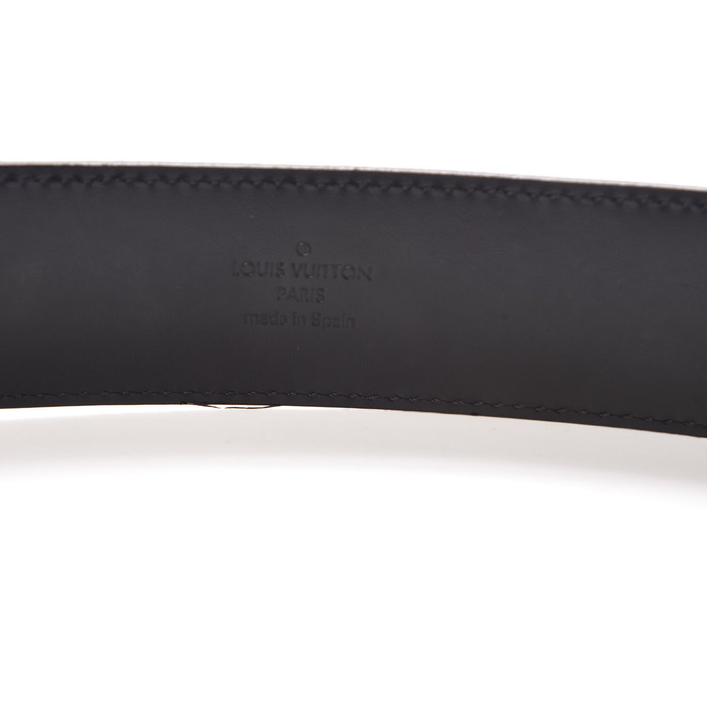 Damier Graphite 40mm LV Initiales Belt 105 42