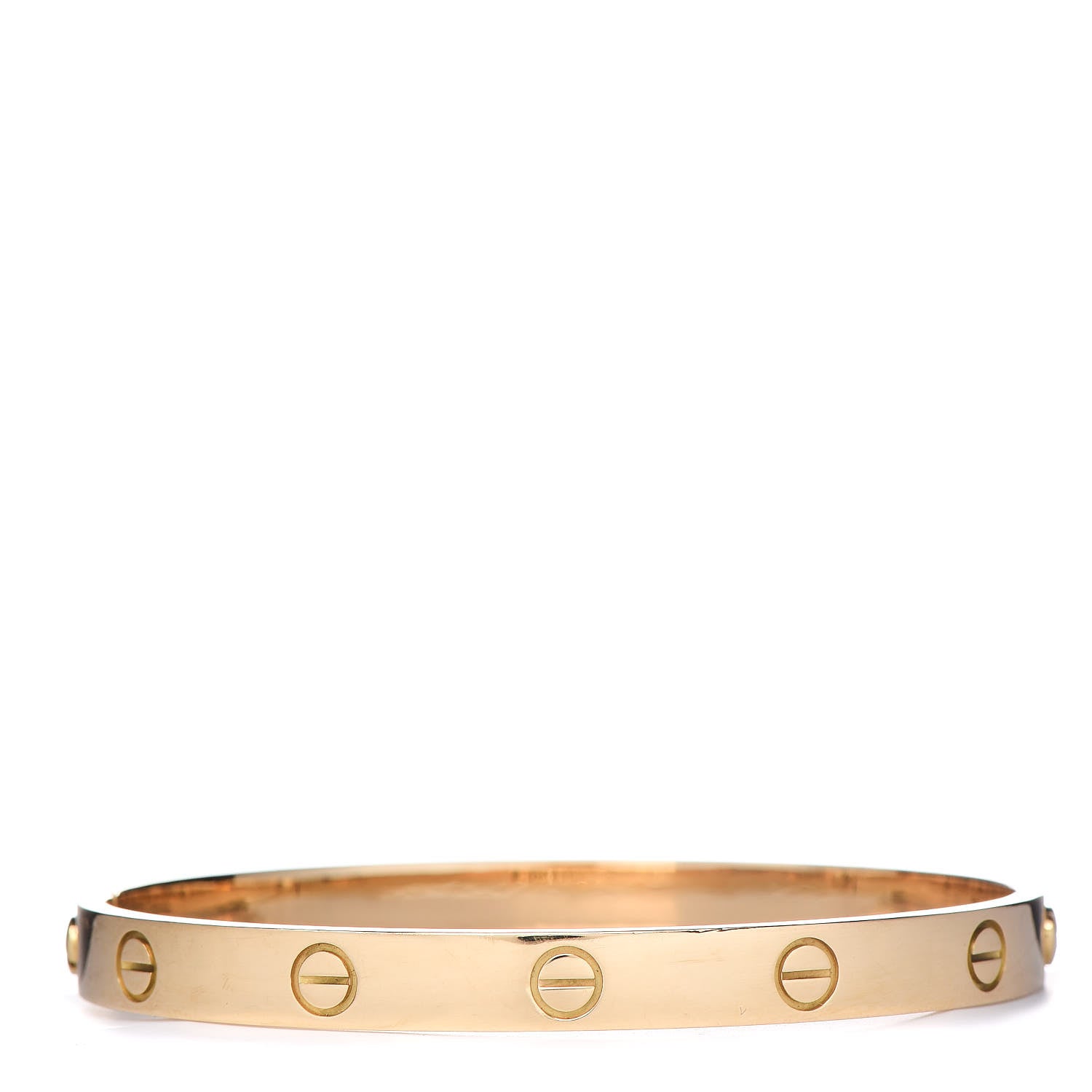 Cartier 18K Yellow Gold LOVE Bracelet 18 3 of 5