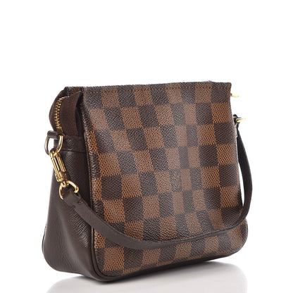 Louis Vuitton Damier Ebene Trousse Make Up Bag Pochette 3 of 10