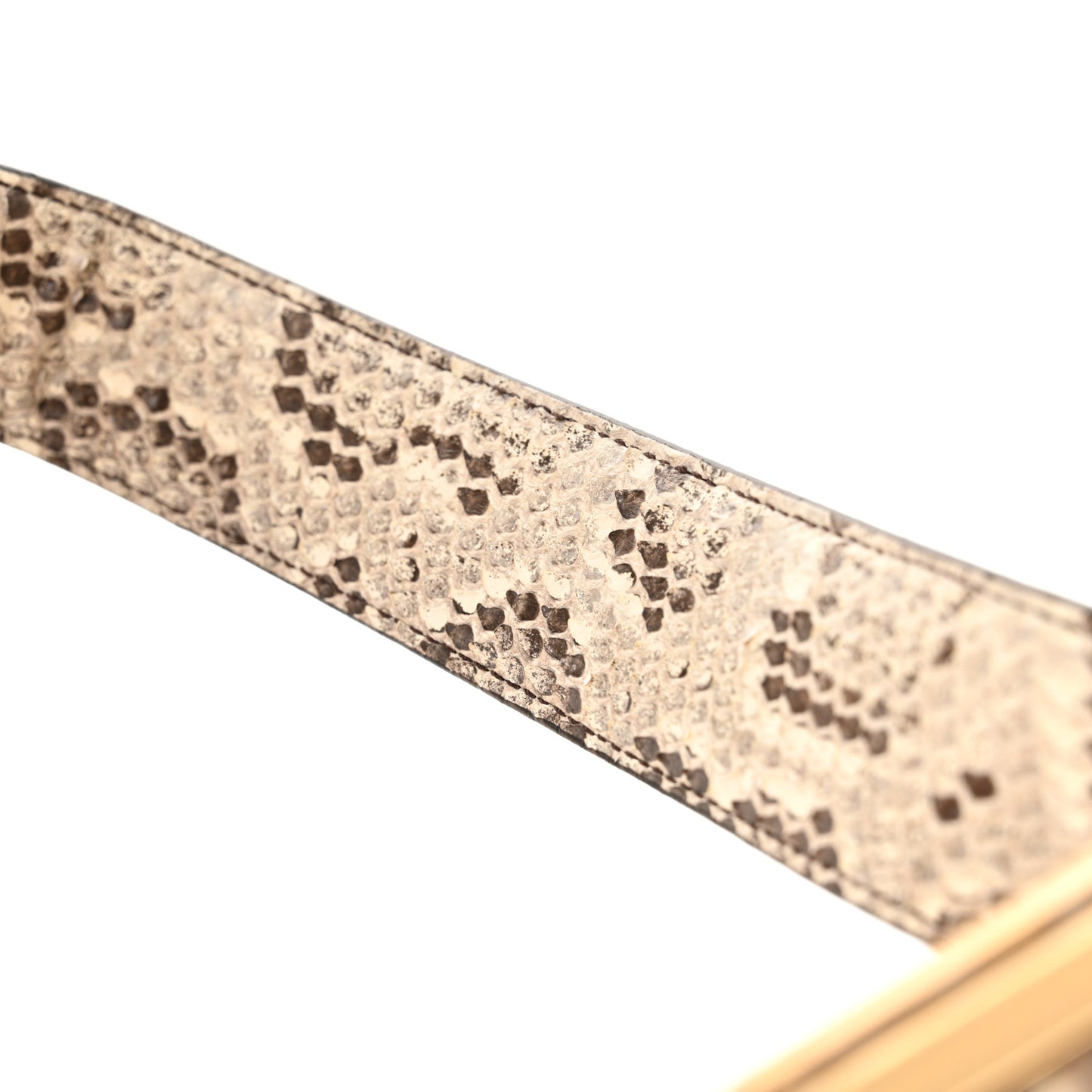 Snakeskin Small Fendi First Daisy Roccia