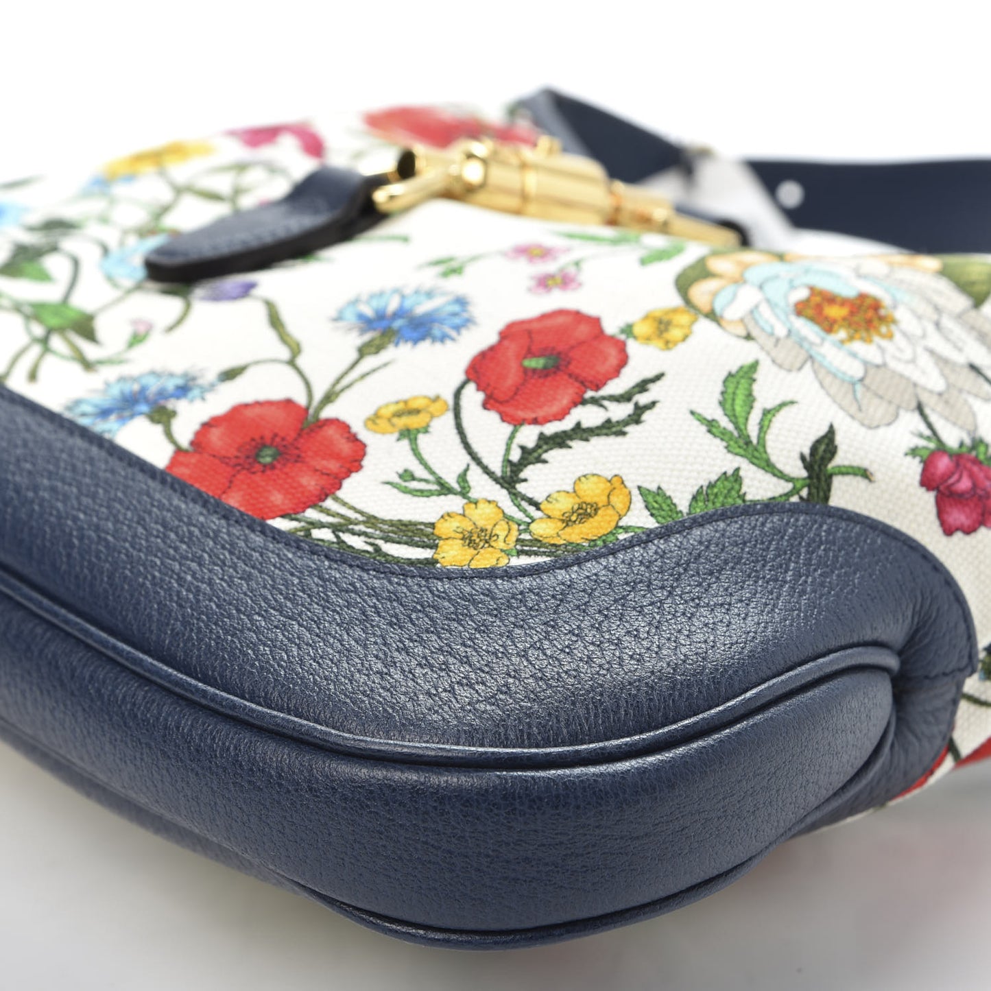 Canvas Flora Medium Jackie Hobo Blue Agata