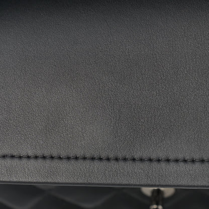 Chanel Patent Quilted Jumbo Double Flap Black 11 of 13