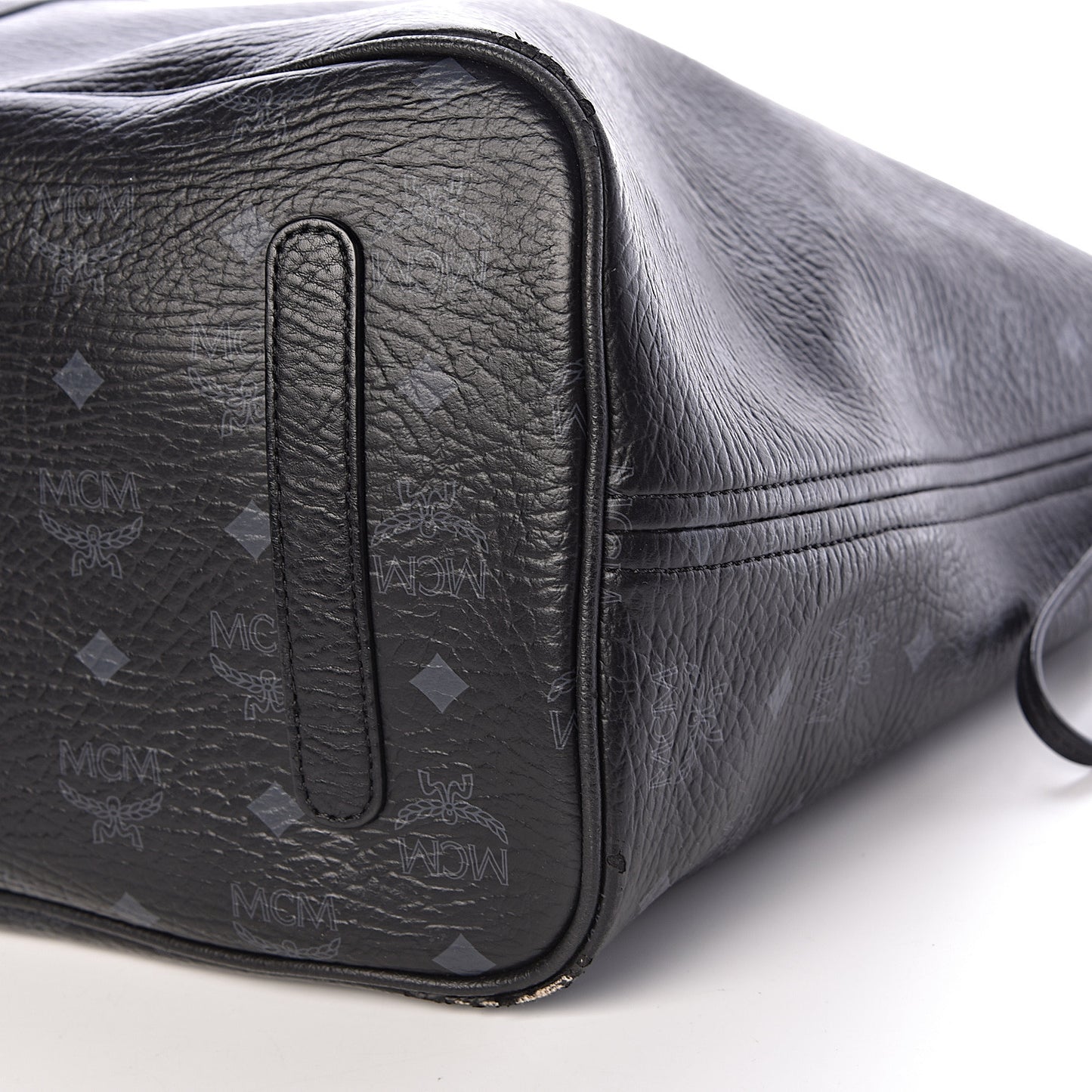 Visetos Large Liz Reversible Shopper Tote Black