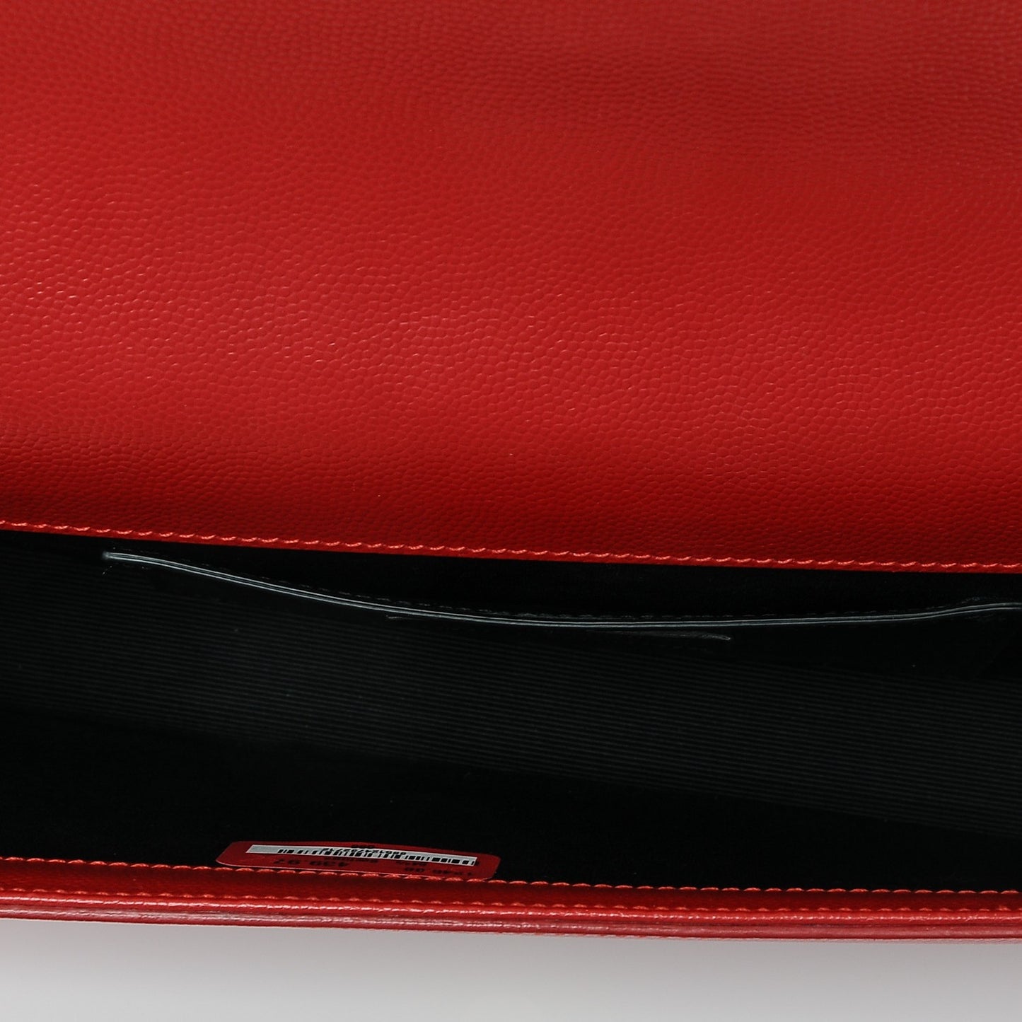 Grain De Poudre Classic Monogram Clutch Red