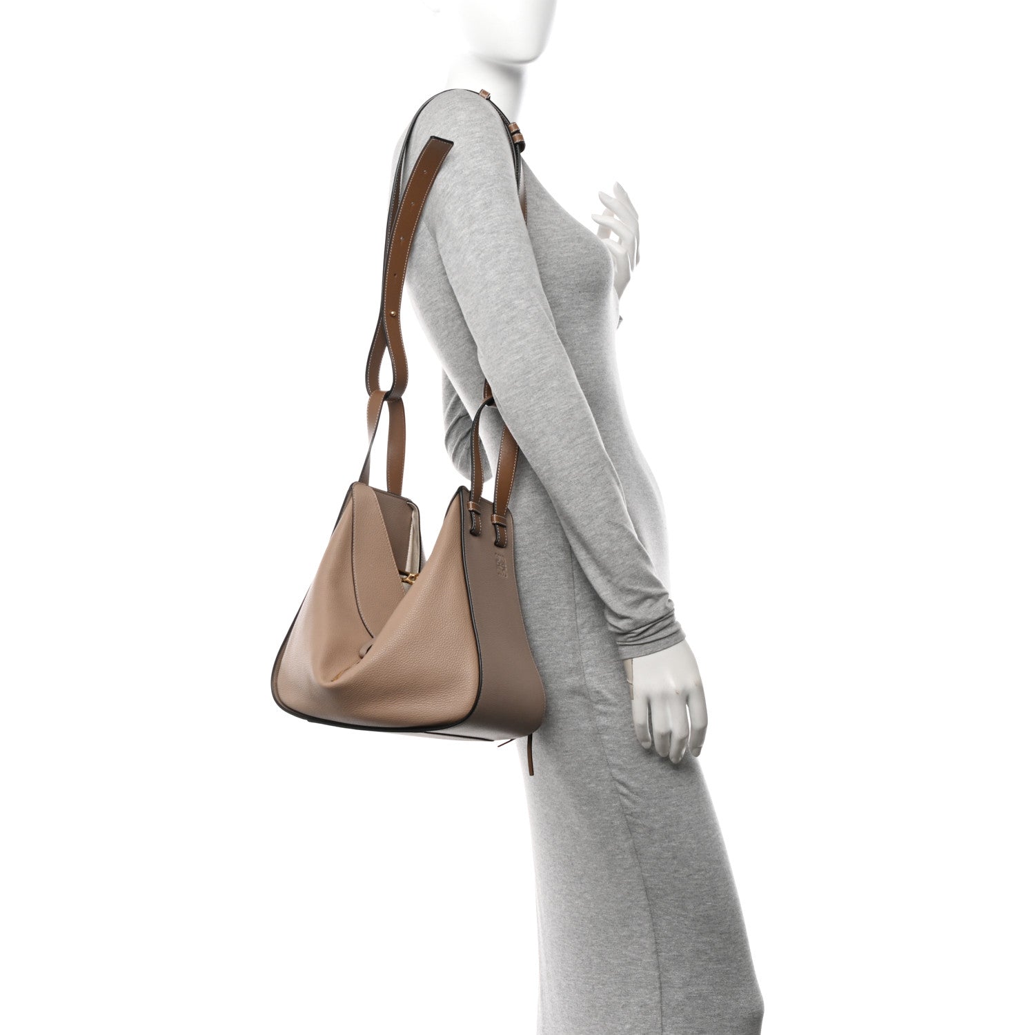Loewe Calfskin Small Hammock Shoulder Bag Sand Mink 2 of 10