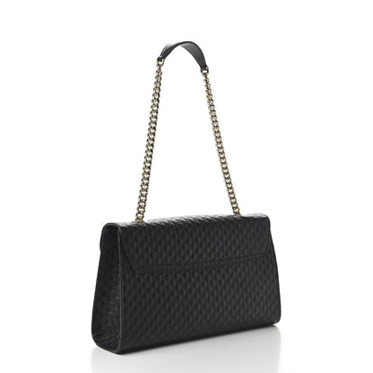 Gucci Microguccissima Medium Emily Chain Shoulder Bag Black 3 of 10