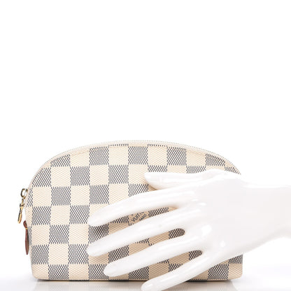 Louis Vuitton Damier Azur Cosmetic Pouch 2 of 7