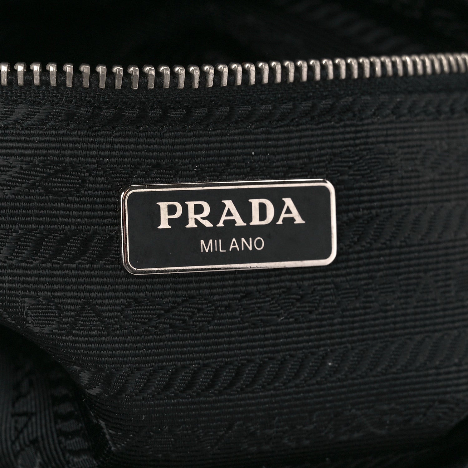 Prada Nylon Tessuto Impuntu Quilted Camera Bag Black 7 of 11