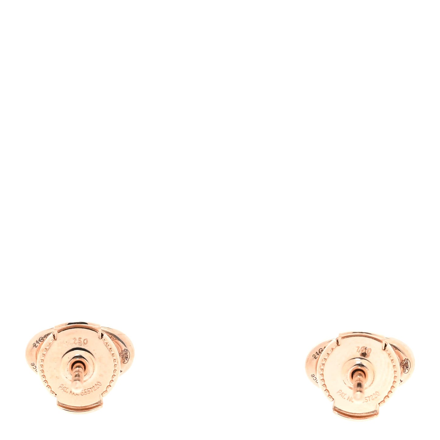 18K Rose Gold TPM Farandole Stud Earrings