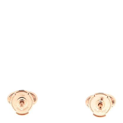 Hermes 18K Rose Gold TPM Farandole Stud Earrings 3 of 6
