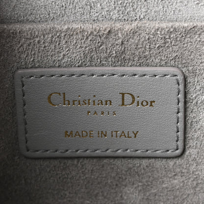 Christian Dior Lambskin Cannage Small Diortravel Vanity Case Cloud Blue 6 of 10