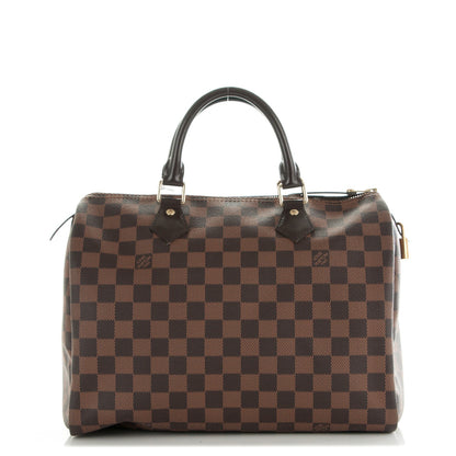 Louis Vuitton Damier Ebene Speedy 30 1 of 7