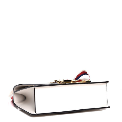 Gucci Calfskin Small Sylvie Shoulder Bag Off White 4 of 7