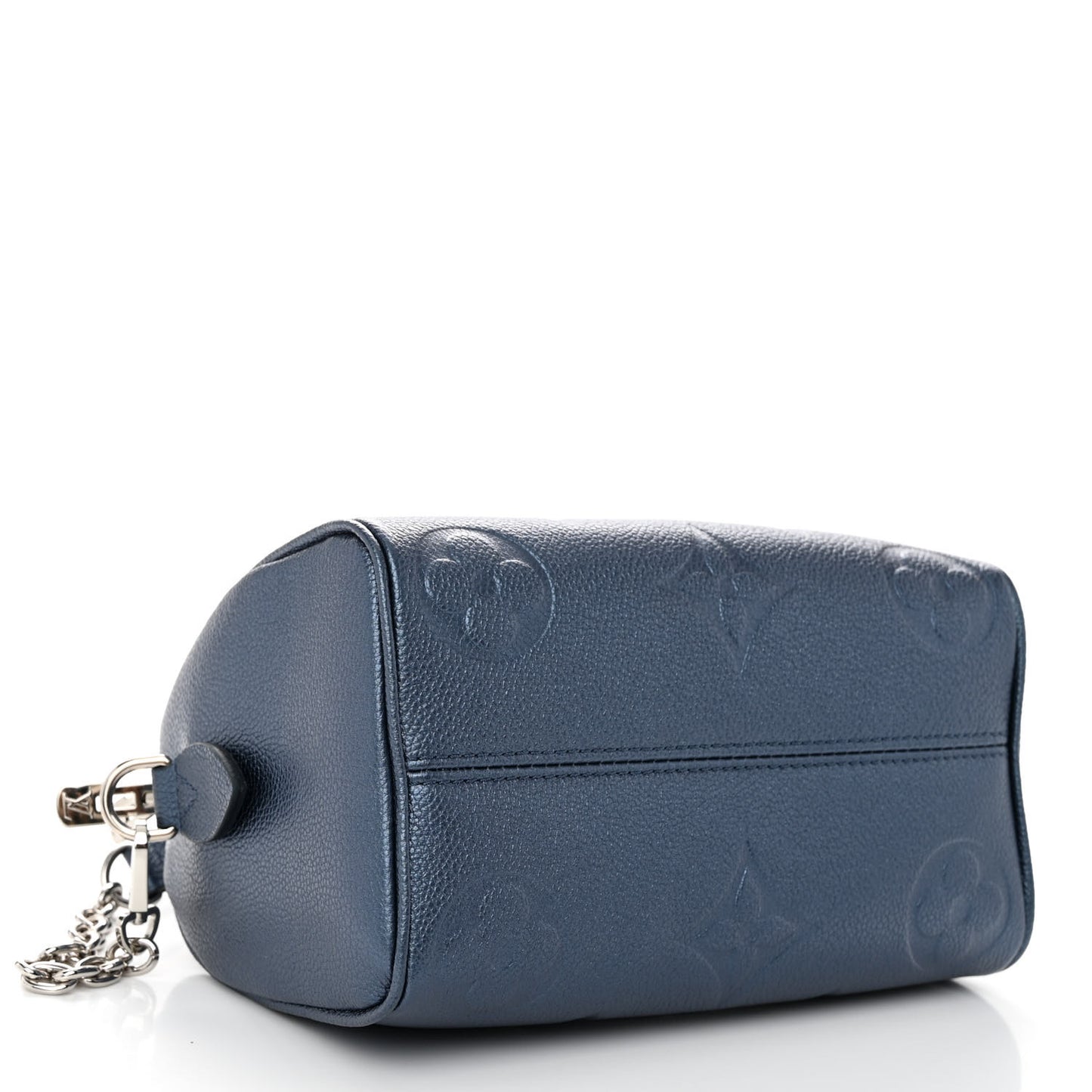 Metallic Empreinte Monogram Giant Speedy Bandouliere 20 Navy Nacre