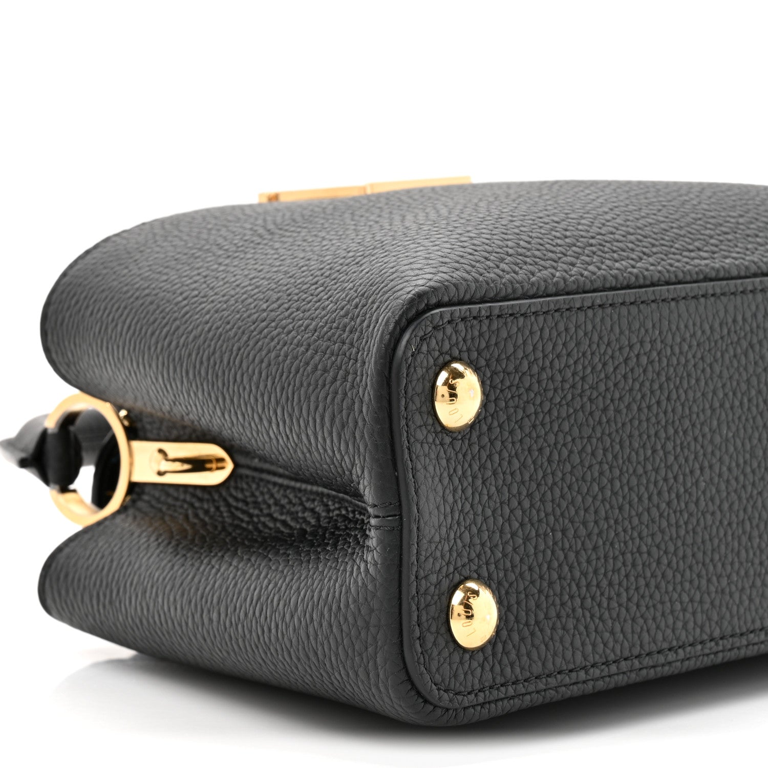 Louis Vuitton LV X TM Taurillon BB Capucines Black 10 of 10