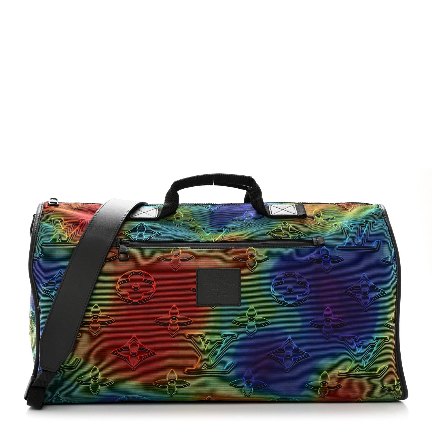 Louis Vuitton Monogram 2054 3D Reversible Keepall Bandouliere 50 Multicolor 2 of 13
