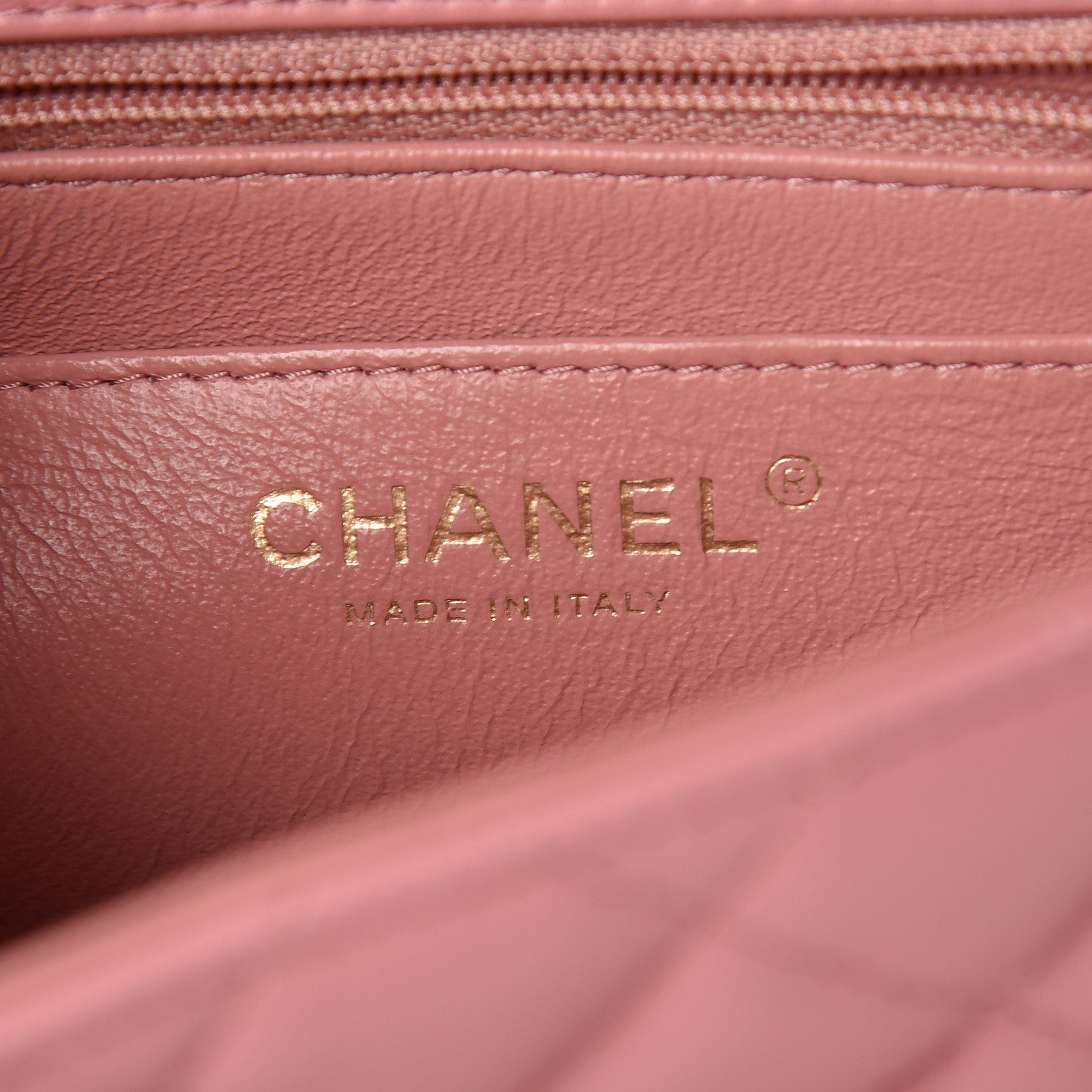 Chanel Lambskin Quilted Mini Square Flap Pink 6 of 11