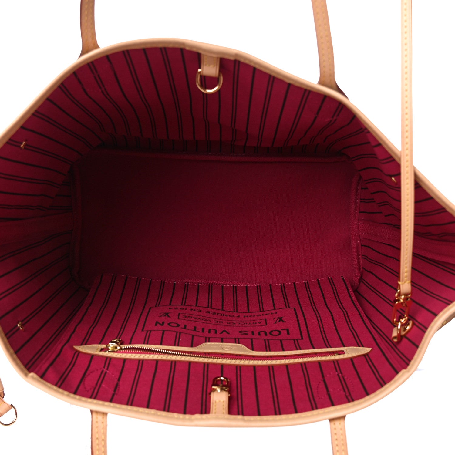 Louis Vuitton Monogram Neo Neverfull MM Fuchsia 5 of 9