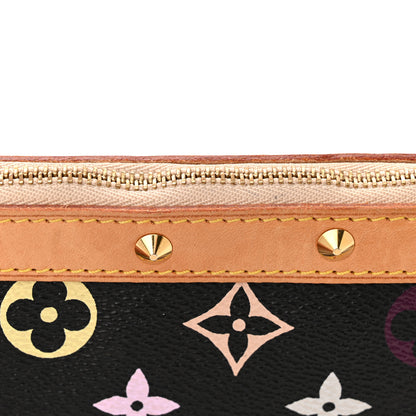 Louis Vuitton Monogram Multicolor Pochette Accessories Black 12 of 13