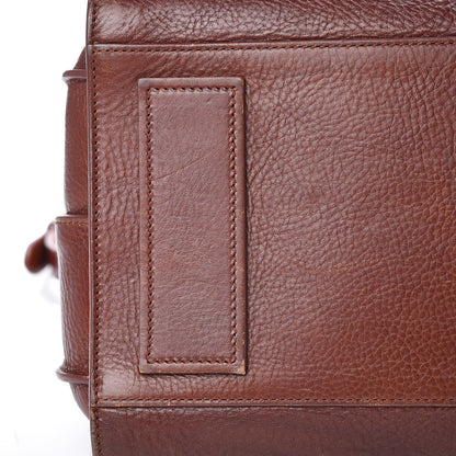 Saint Laurent Grained Calfskin Medium Supple Sac De Jour Dark Brown 12 of 17