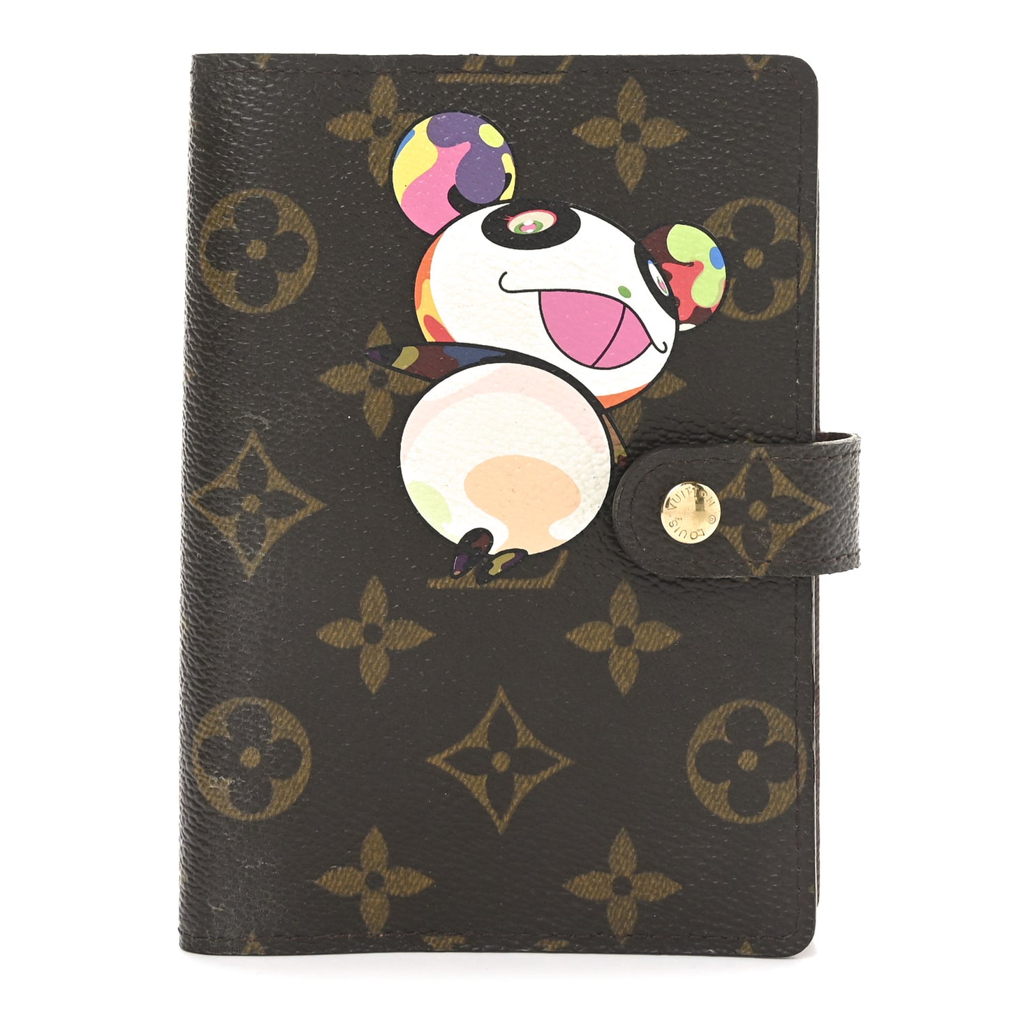 Monogram Panda Small Ring Agenda Cover