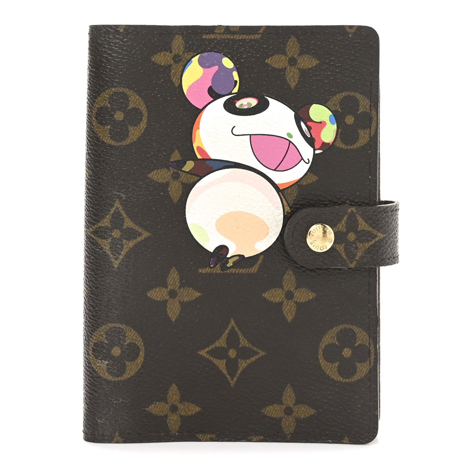Louis Vuitton Monogram Panda Small Ring Agenda Cover 1 of 6