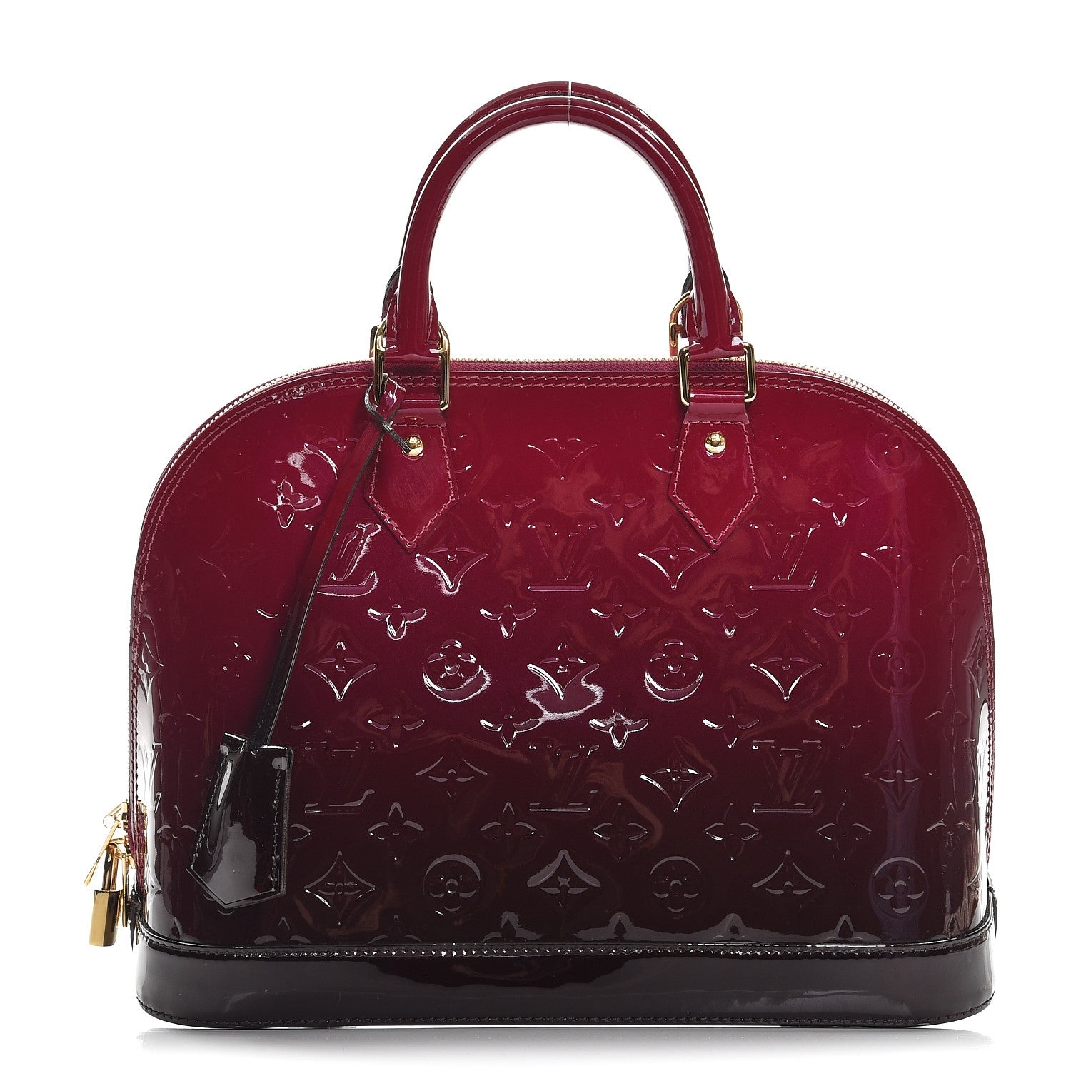 Louis Vuitton Vernis Degrade Alma PM Magenta 1 of 7