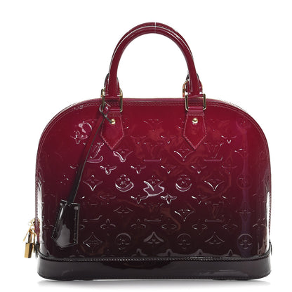 Louis Vuitton Vernis Degrade Alma PM Magenta 1 of 7
