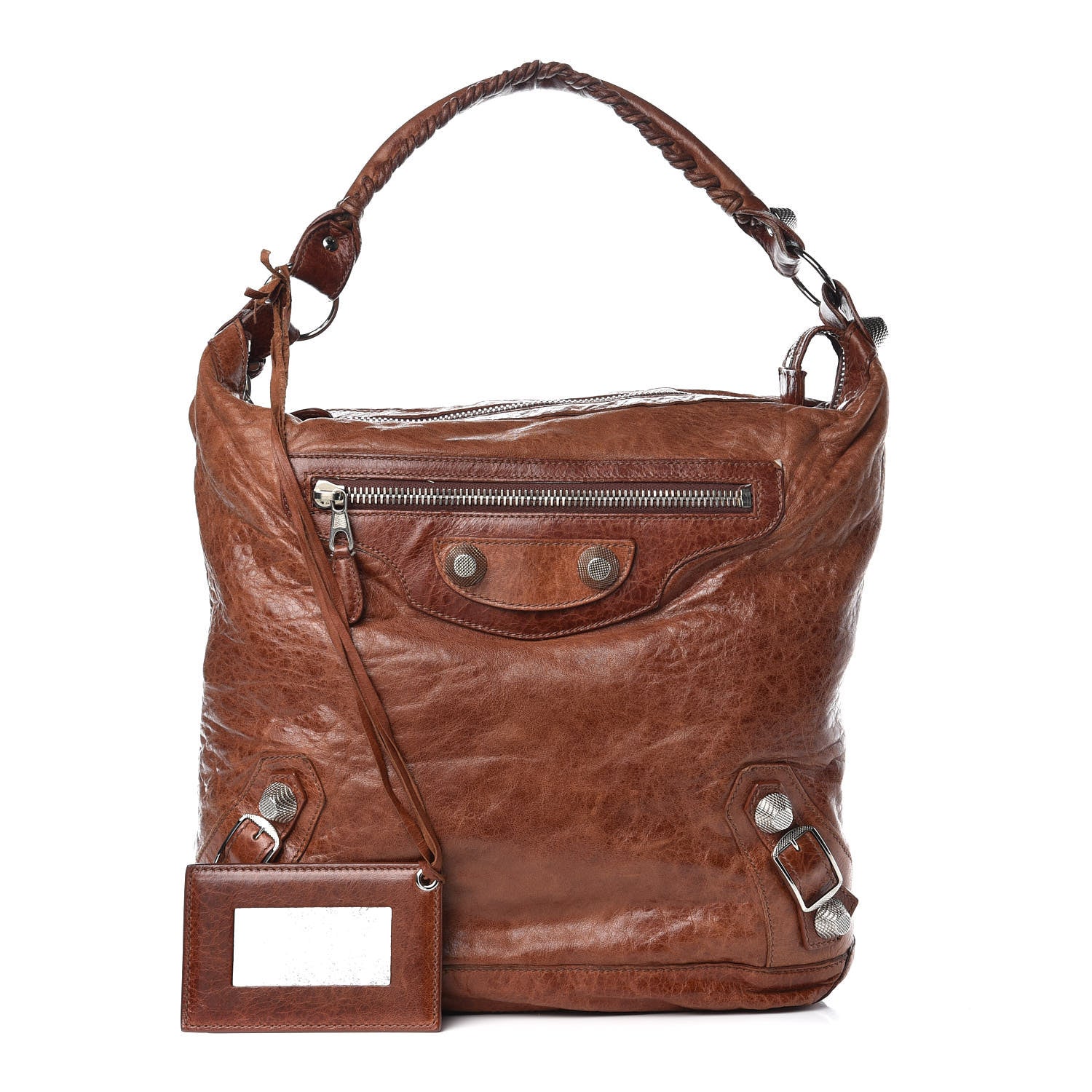 Balenciaga Agneau Giant 21 Silver Hardware Day Hobo Sienna 1 of 14
