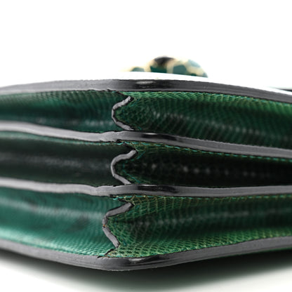 Bulgari Shiny Karung Serpenti Forever Top Handle Green 12 of 14