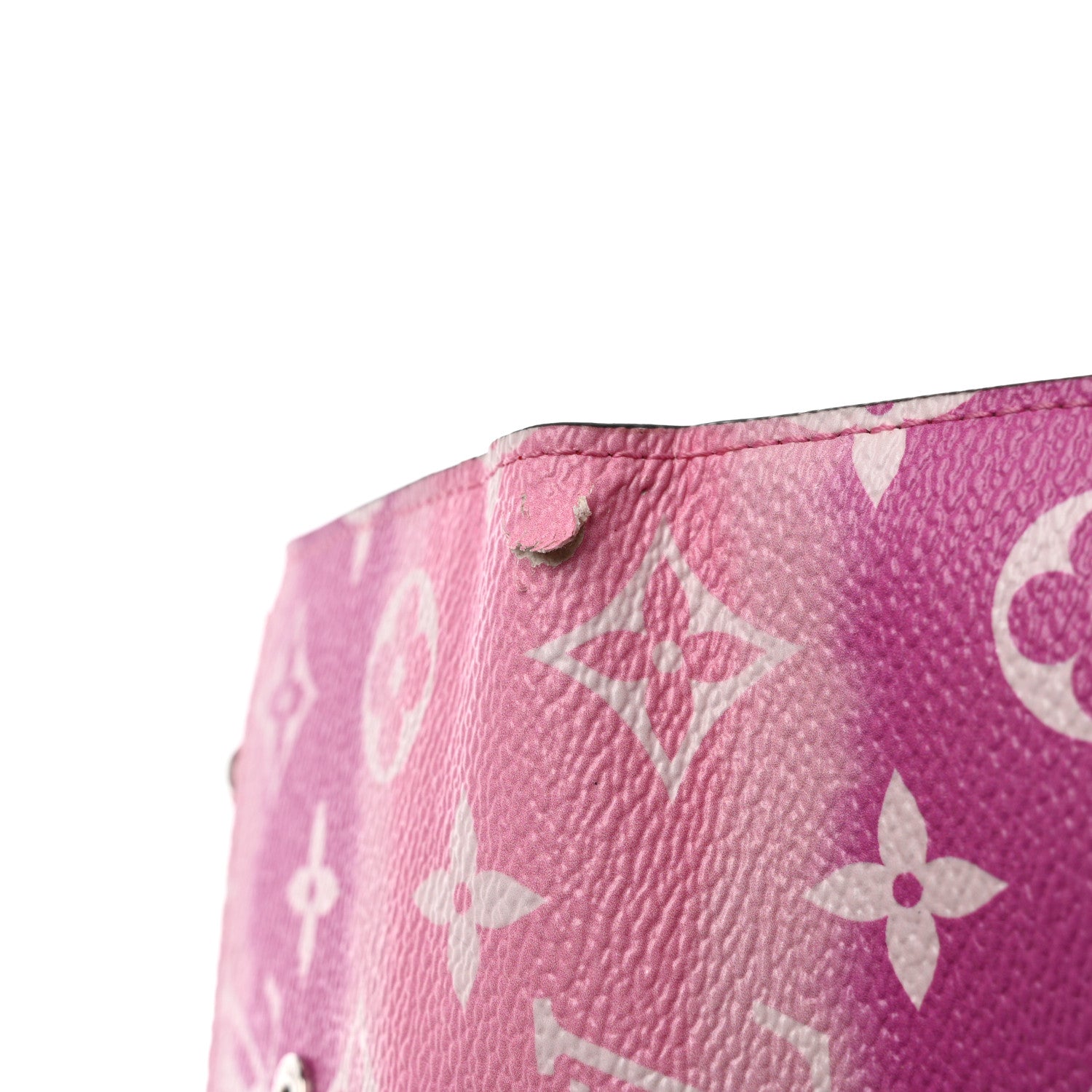 Louis Vuitton Monogram Escale Victorine Wallet Red 8 of 10