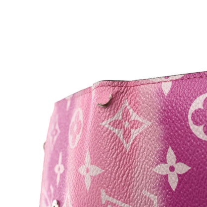 Louis Vuitton Monogram Escale Victorine Wallet Red 8 of 10