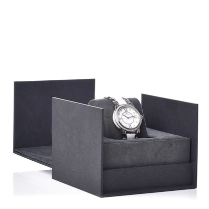 David Yurman Stainless Steel Ceramic Diamond Bezel 34mm Classic Quartz Watch White 7 of 7