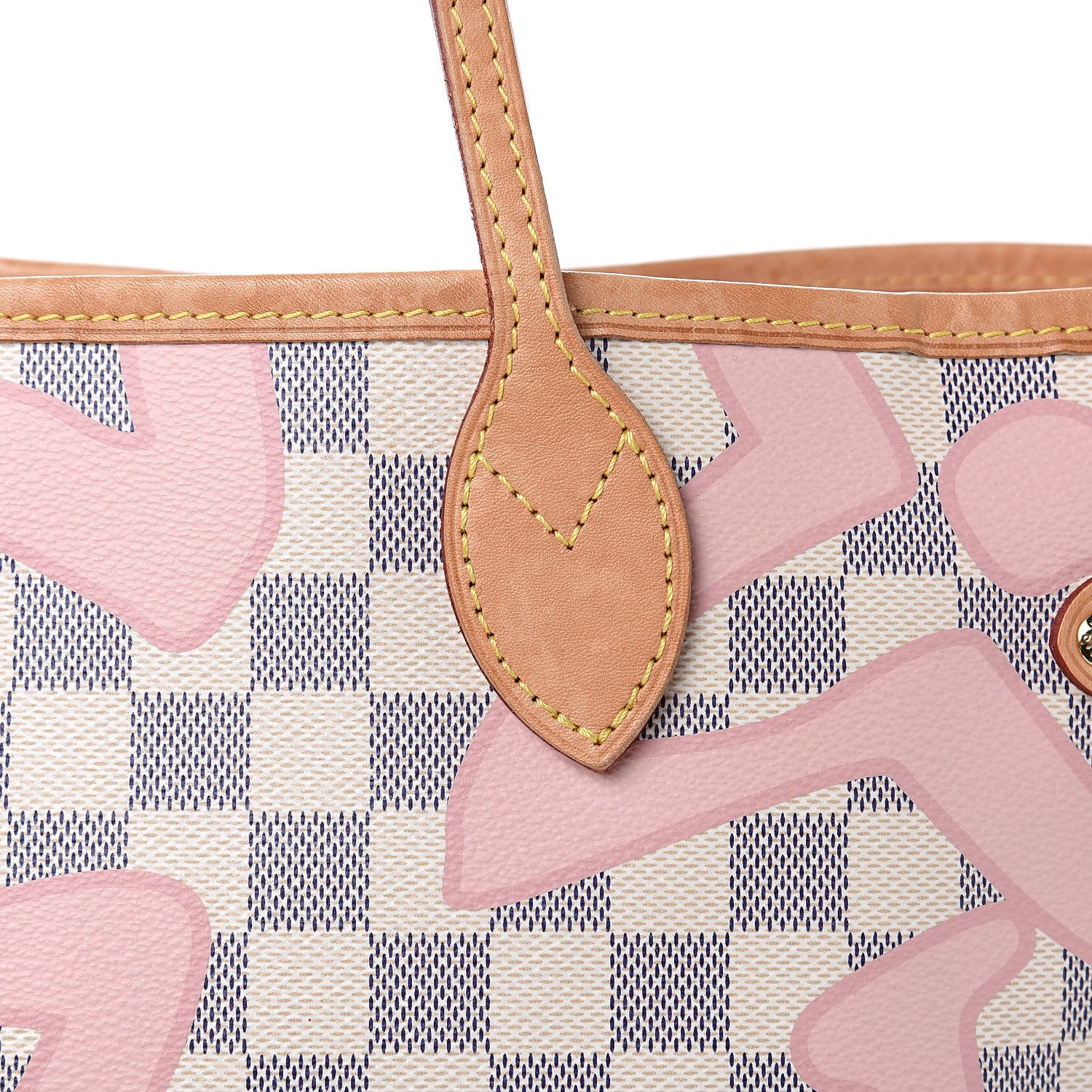Louis Vuitton Damier Azur Tahitienne Neverfull MM 17 of 22