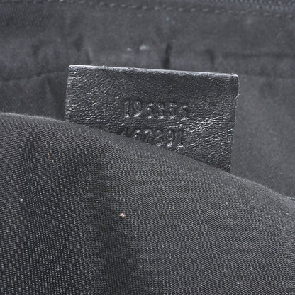 Gucci Denim Monogram Large Carry On Duffle Black 9 of 9
