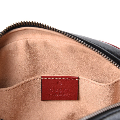 Gucci Calfskin Matelasse GG Marmont Belt Bag 95 38 Black 5 of 10