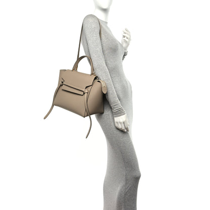 Celine Grained Calfskin Mini Belt Bag Light Taupe 2 of 10