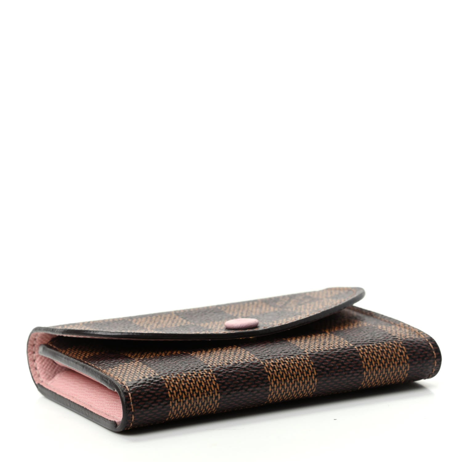 Louis Vuitton Damier Ebene Rosalie Coin Purse Rose Ballerine 4 of 7