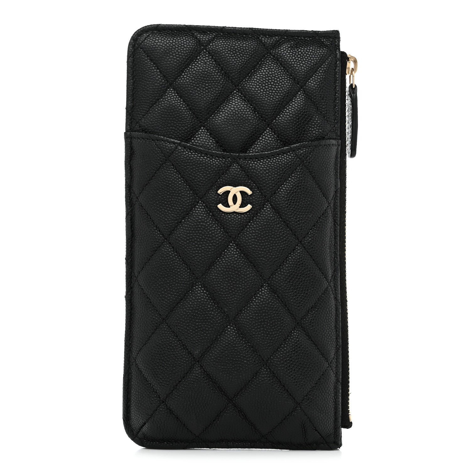 Chanel Caviar Quilted Classic iPhone Pouch Black 1 of 7