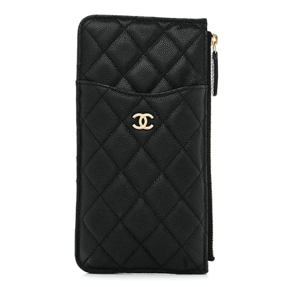 Chanel Caviar Quilted Classic iPhone Pouch Black 1 of 7