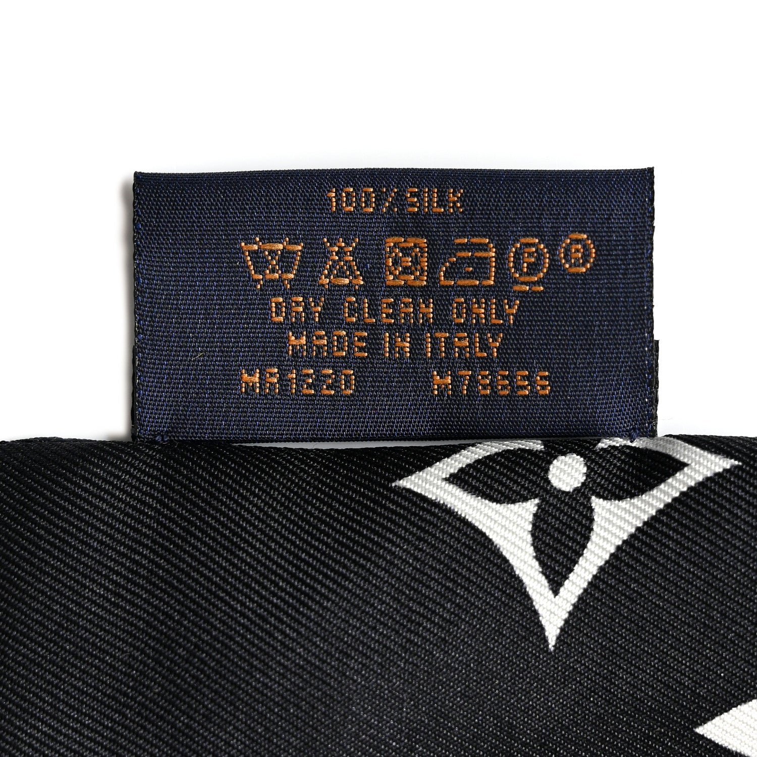 Louis Vuitton Silk Monogram Confidential Bandeau Black 4 of 5