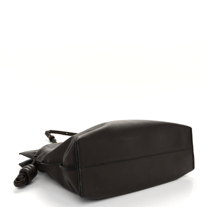Loewe Nappa Medium Flamenco Knot Bag Chocolate 4 of 10
