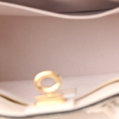 Louis Vuitton Calfskin Karung Snakeskin Mahina On My Side PM Quartz White 5 of 14
