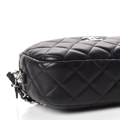 Chanel Lambskin Quilted Small Timeless Camera Case Black 5 of 10