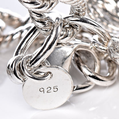 Tiffany Sterling Silver Dogwood Charm Bracelet 4 of 6