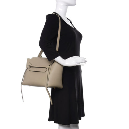 Celine Grained Calfskin Mini Belt Bag Light Taupe 3 of 10