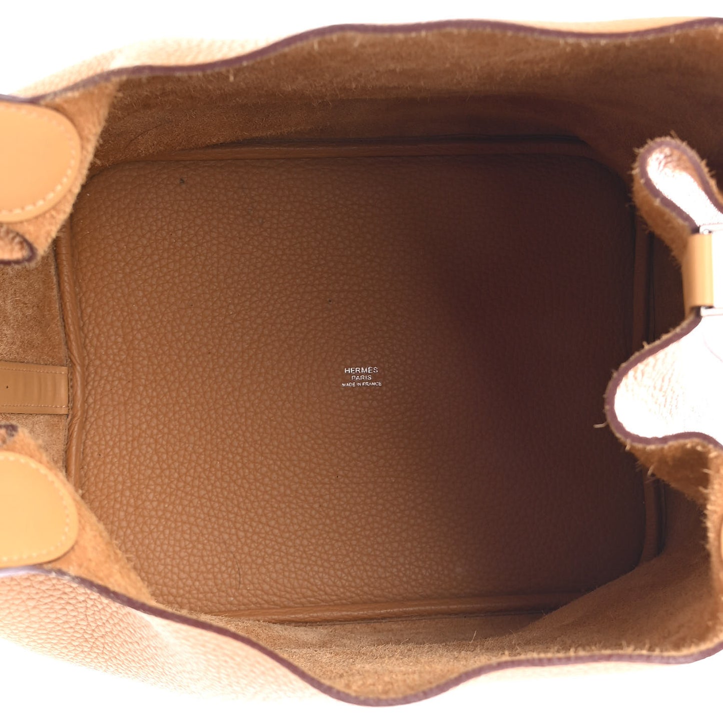 Taurillon Clemence Swift Picotin Lock 26 GM Caramel
