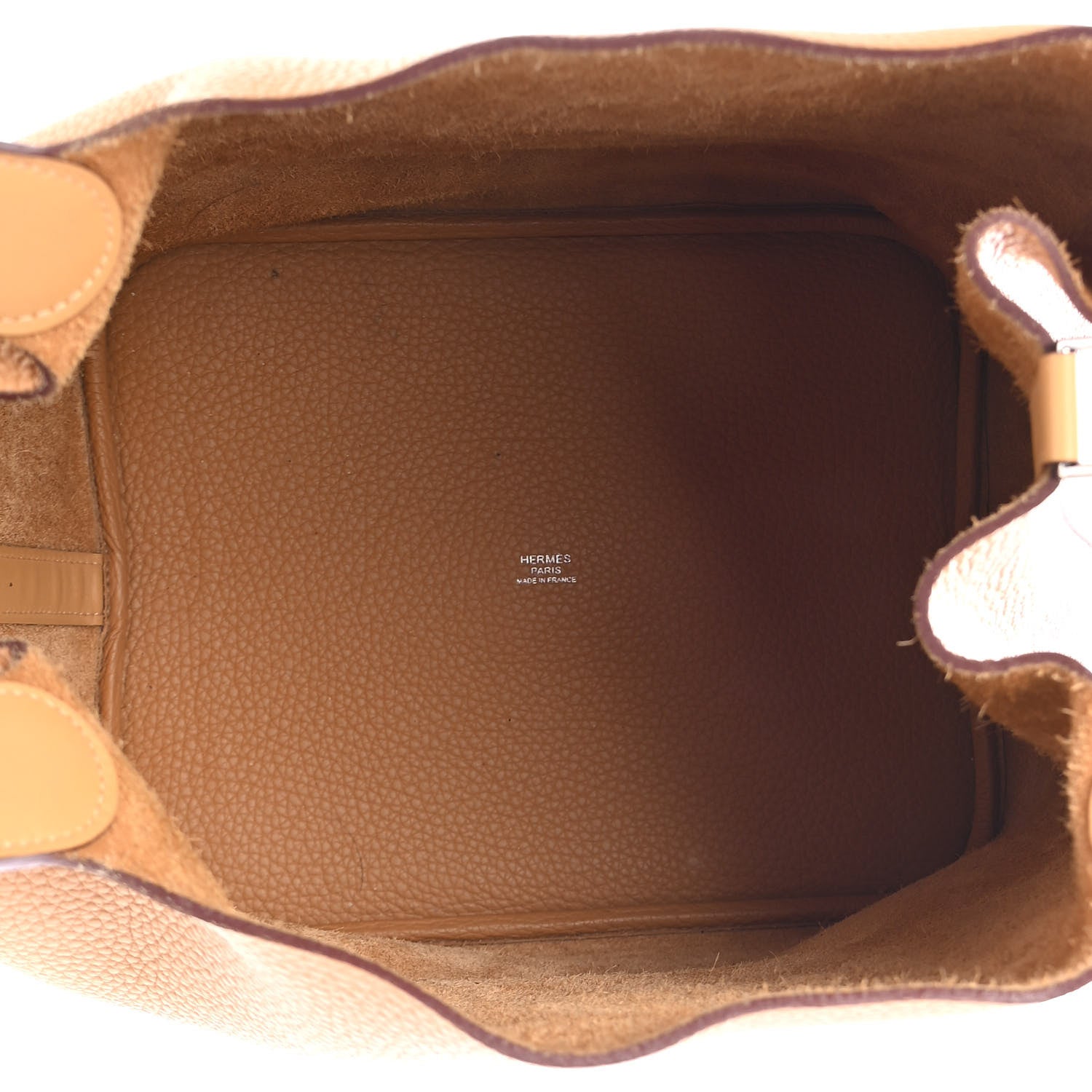 Hermes Taurillon Clemence Swift Picotin Lock 26 GM Caramel 5 of 9