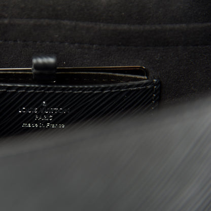 Louis Vuitton Epi Twist Shoulder Bag MM Black 9 of 10